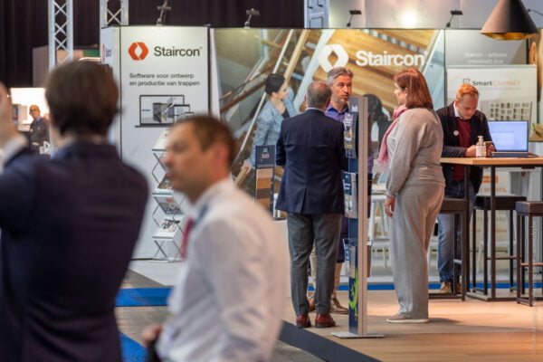 De vakbeurs Prowood in Gent.