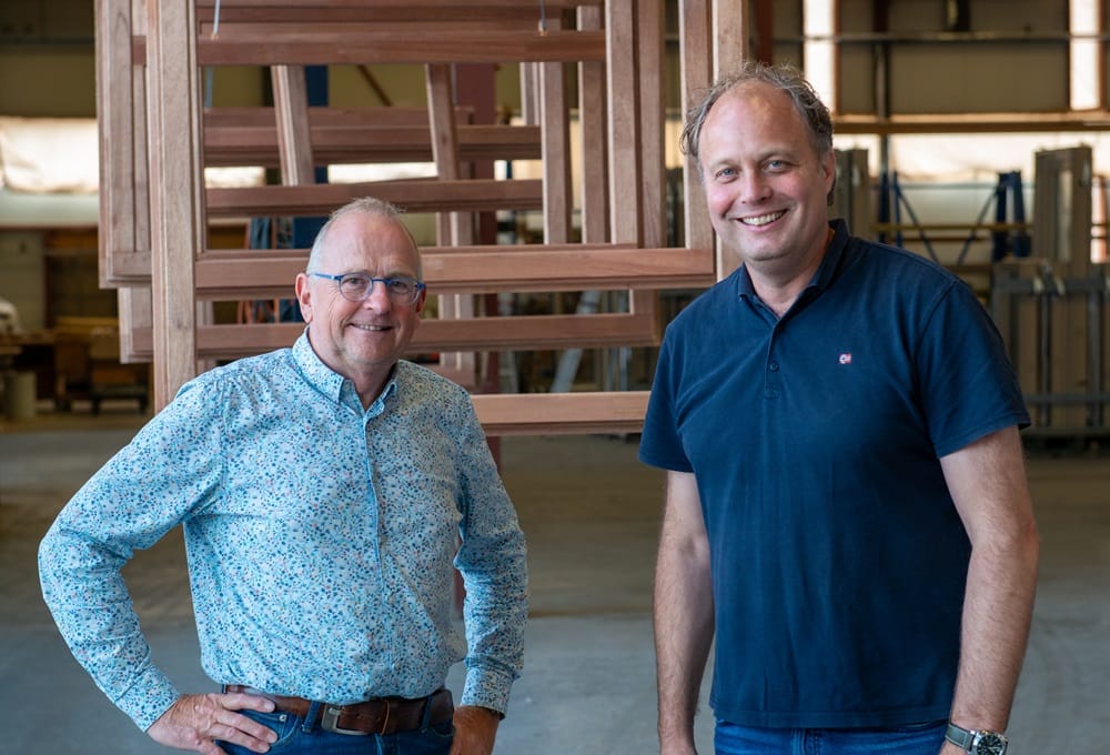 Geert Hoekstra en Harmen Bosma.